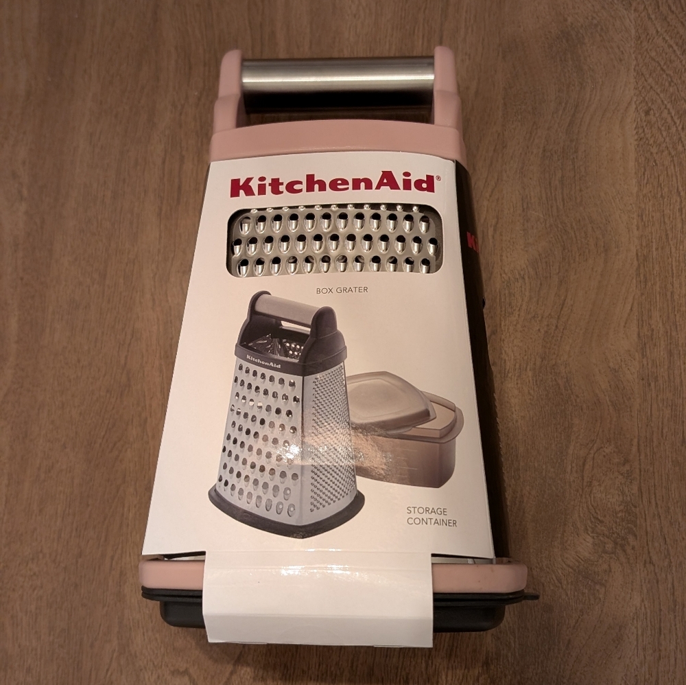 Dried Rose Pink KitchenAid Box Grater